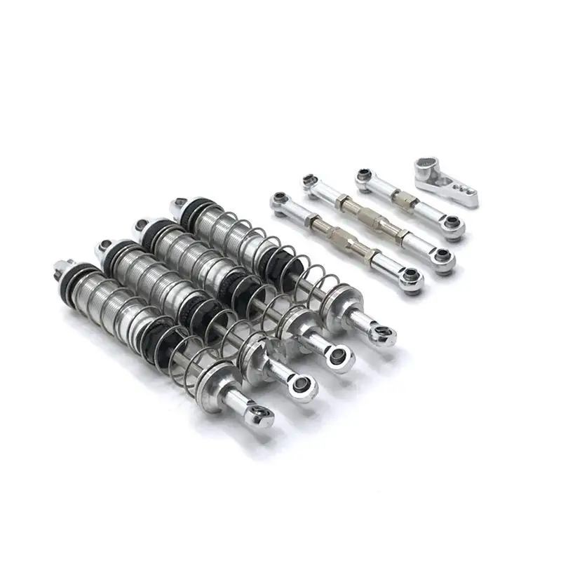 

Амортизатор рулевого стержня, металлические обновленные аксессуары, совместимые с Wltoys 104009 12402-a 12409, автомобиль с дистанционным управлением