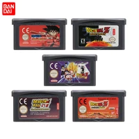 gba game cartridge 32 bit video game console card dragon ball series advanced adventure supersonic warriors buus fury for gba