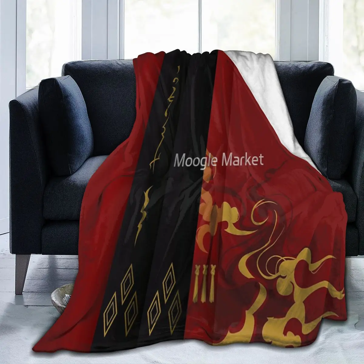 

Модное одеяло самурая, одеяло для лица в стиле ретро на День святого Валентина, нескользящее, разных размеров