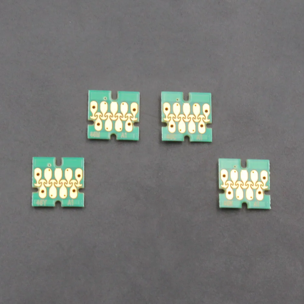 HDK C M Y F6380 F9480 чипы для Epson Surecolor чип картриджа с чернилами T46F8 T46F1 T46F2 T46F3 T46F4