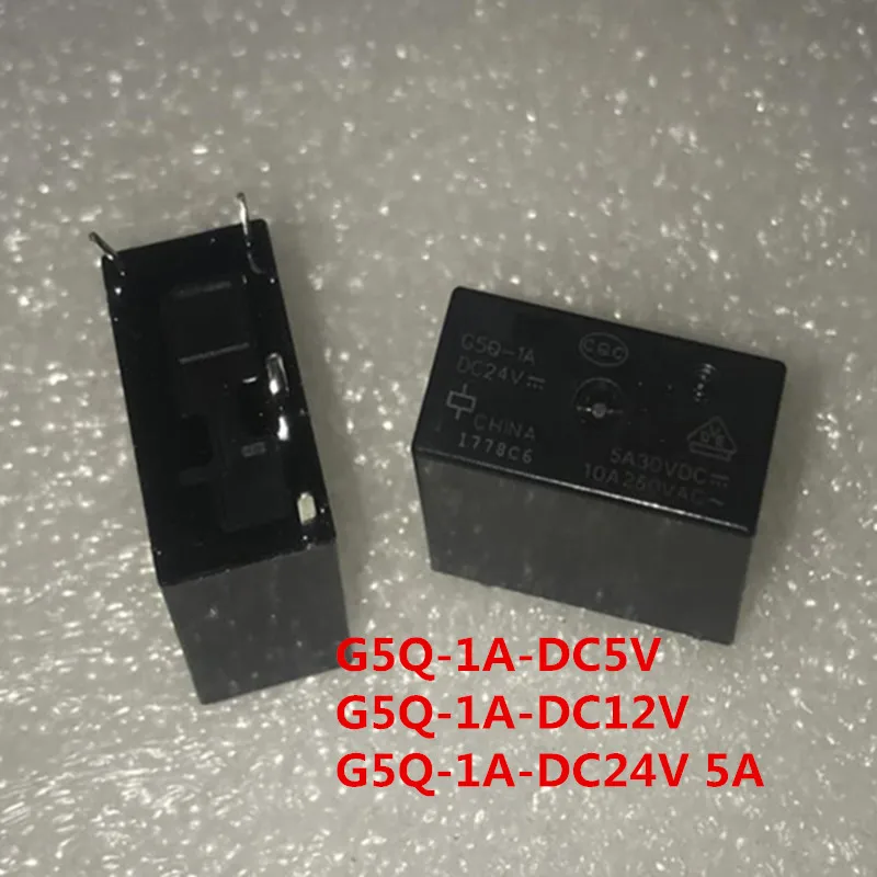 10 шт./партия, флюоресцентная лампа, 5 А, 4 контакта