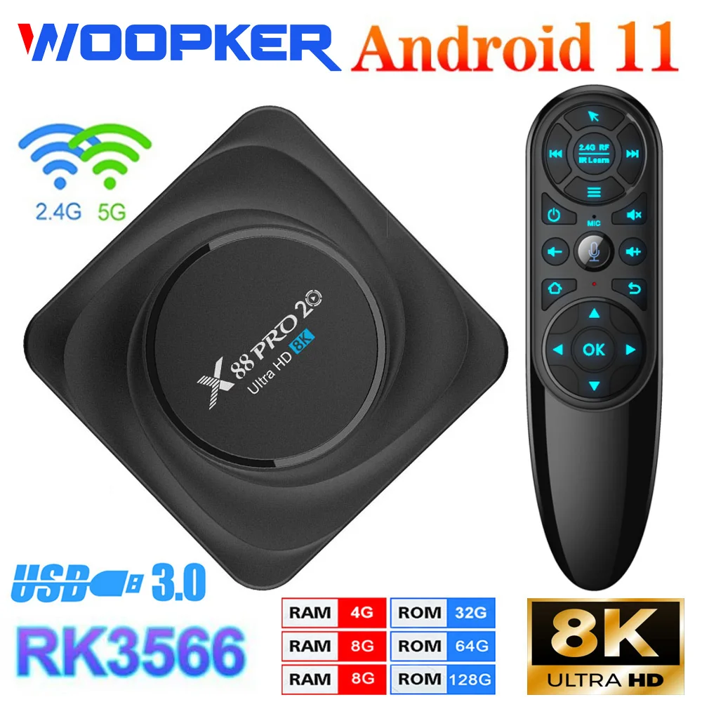 26. Android TV Box H96 Dispositivo de TV inteligente