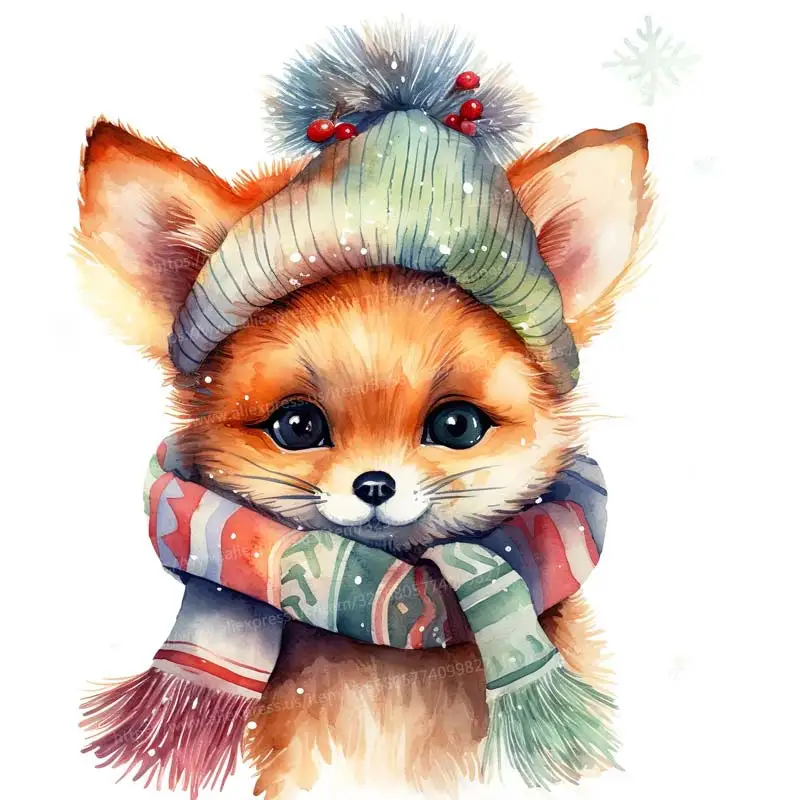 

Плоский стикер на стену Лиса M1073