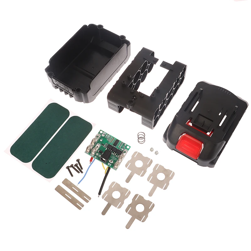 Чехол для электроинструмента BMS 21 В хранения аккумулятора 18650 литий-ионного