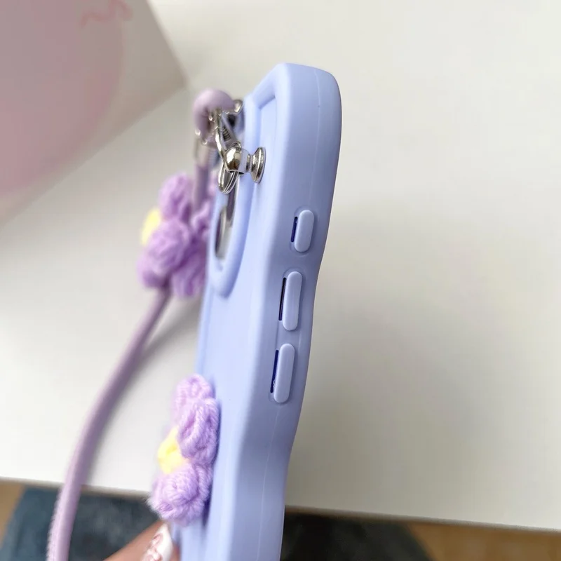 Фото Чехол для телефона Furry Flowers Rope Candy Wave для Oppo A5X A3X A3 A5 Pro A40M A40 A60 A80 5G A79 A78 A77 A76 A74 A73 A72 A77S Cover №5