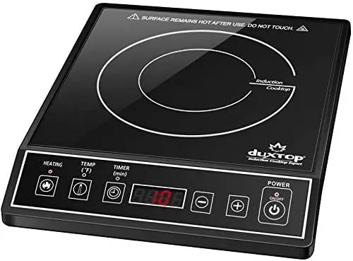 

Portable Induction Cooktop Countertop Burner, Black 9100MC/BT-M20B