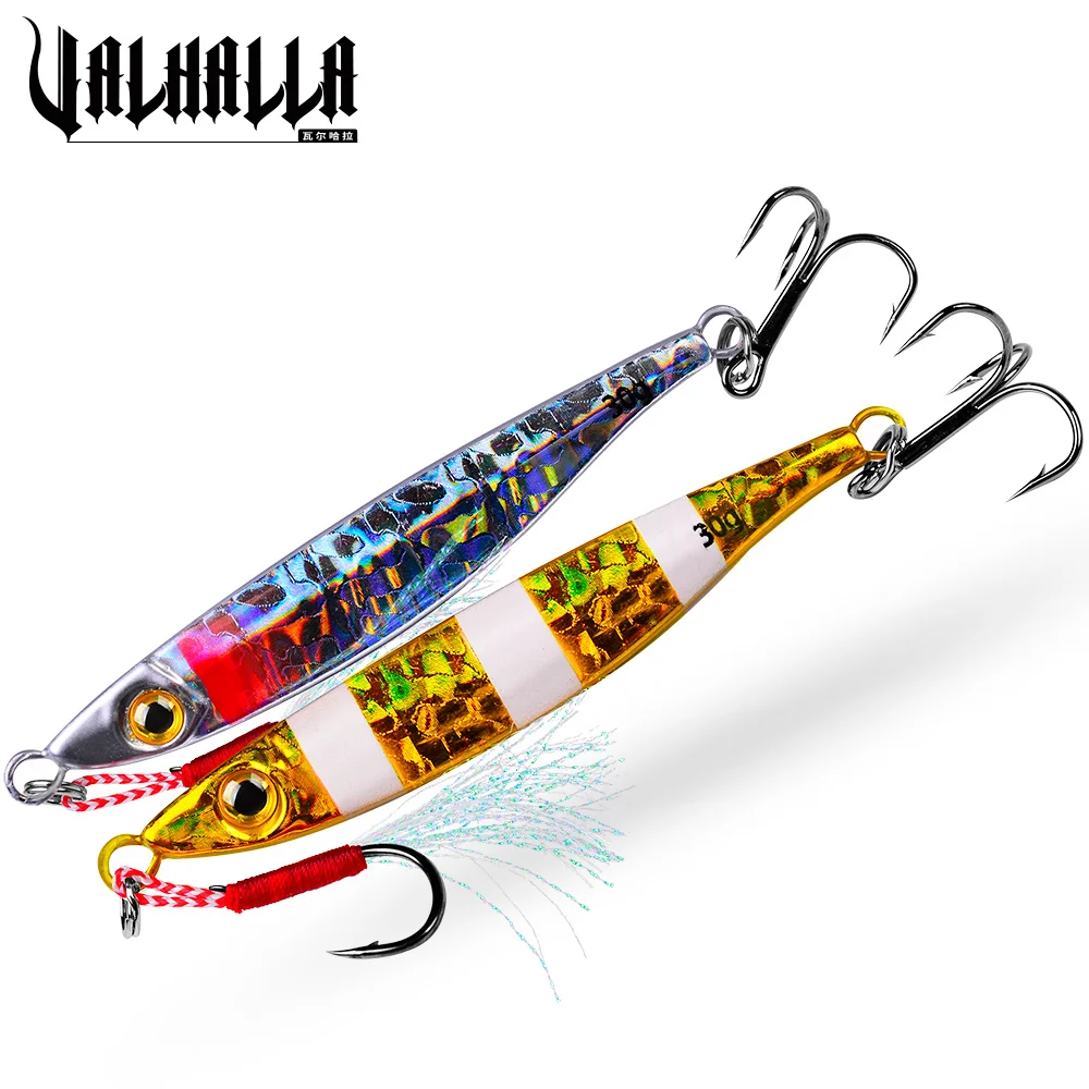 VALHALLA 1PCS Metal Jigs Vibe 7-10-15-20-30g Shore Casting Fishing Lures Jigging Baits Pesca Isca Artificial Bass Baits Wobbler