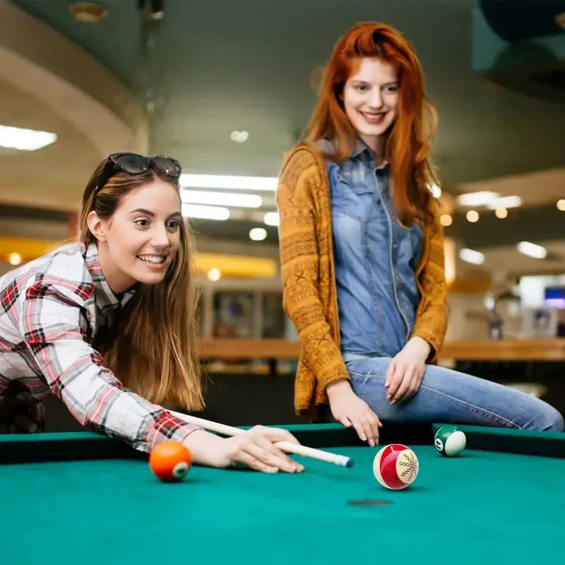 Odbijanie bilardowe z kulkami oznaczonymi Czerwono-biały trening dla początkujących Piłka bilardowa Trening stołu Standardowy basen Pro Kij