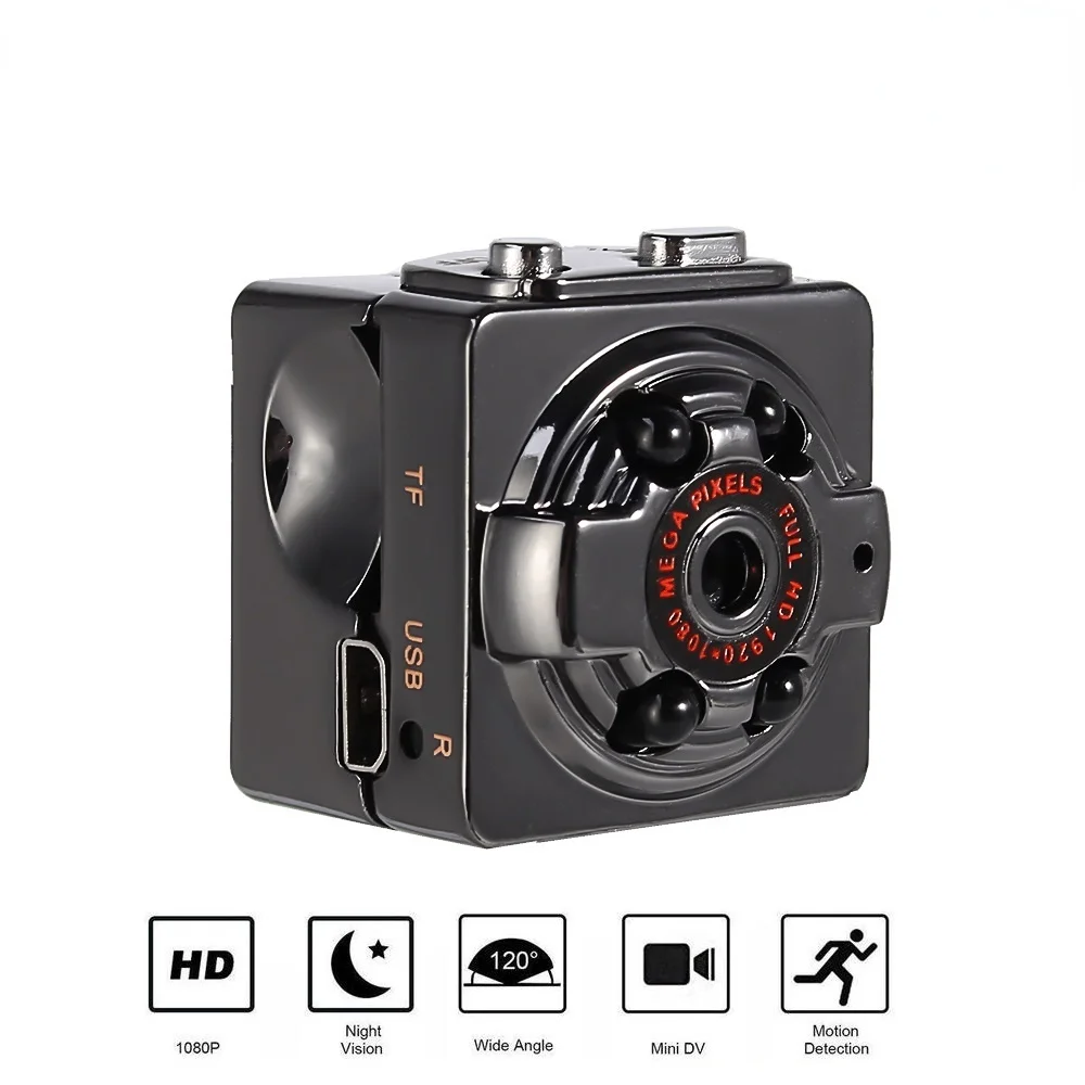 

Mini camera 960P IP Camera Night Version Infrared Sports Camera DV Small Camera Aerial Cam Support TF Card Motion Detection-031