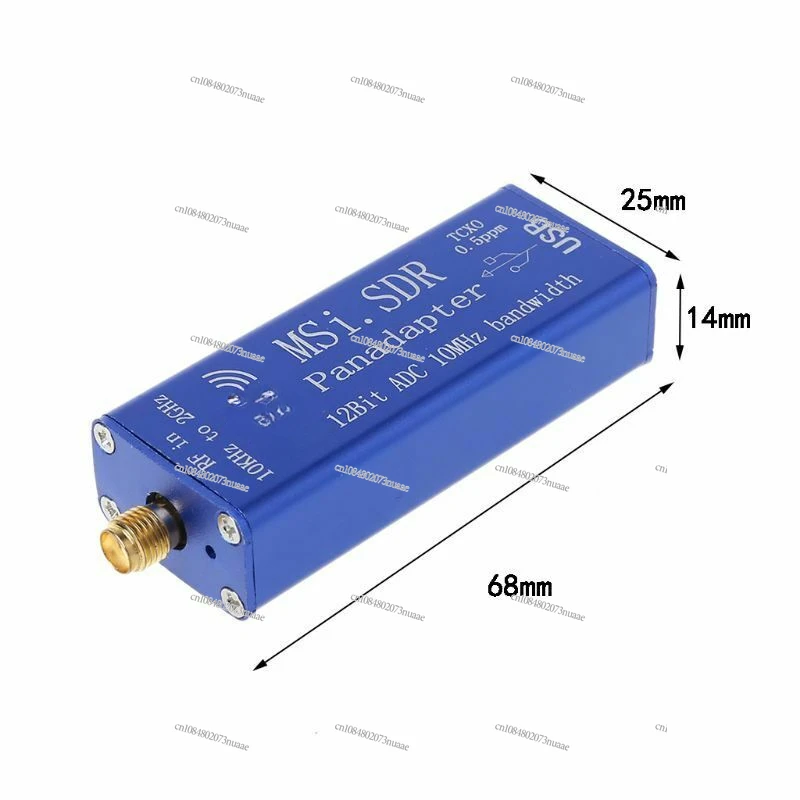 MSI-SDR Панопереходник от 10 кГц до 2 ГГц SDR-приемник TCXO 0 5 ppm 12-битный АЦП HF UHF VHF FM RSP