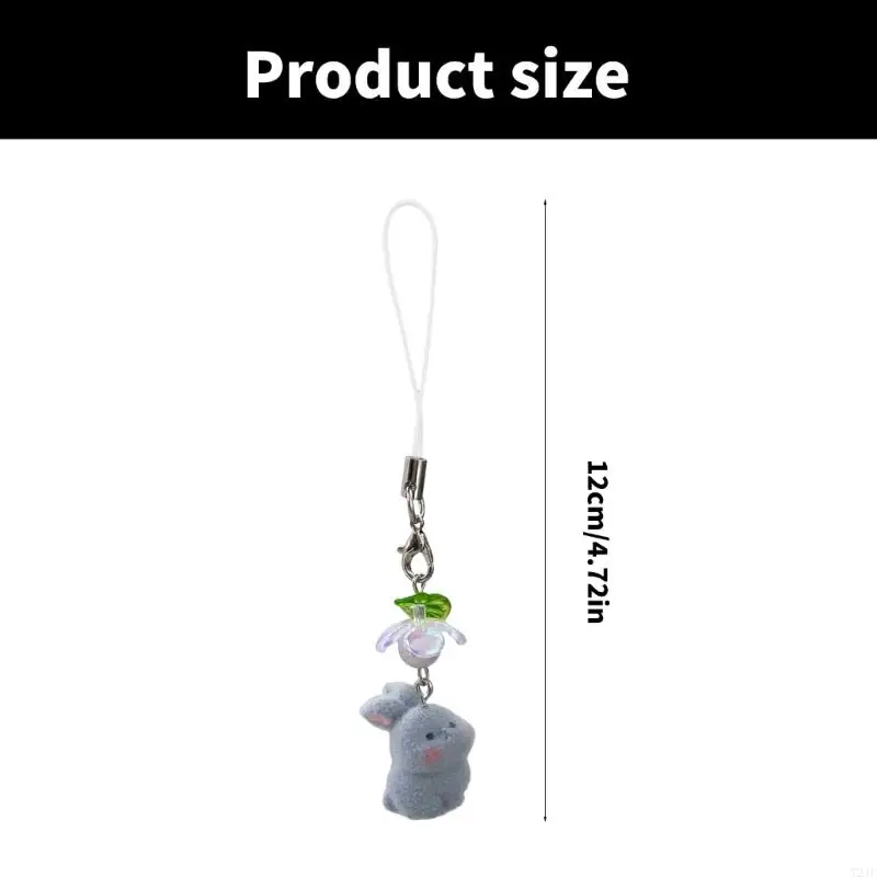 T21F Plush Crabbit Moctphone очарование уникальной подвески для телефона подходит различных