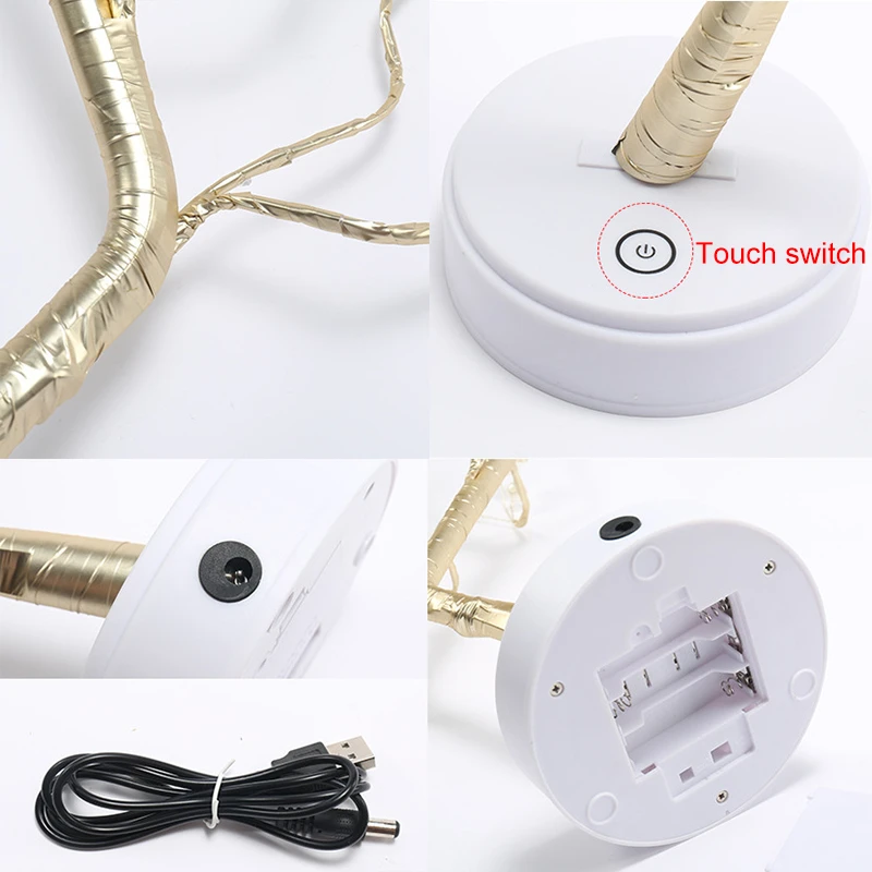 Сказочный светодиодный ночник Декор для дома прикроватная USB-лампа кабинета