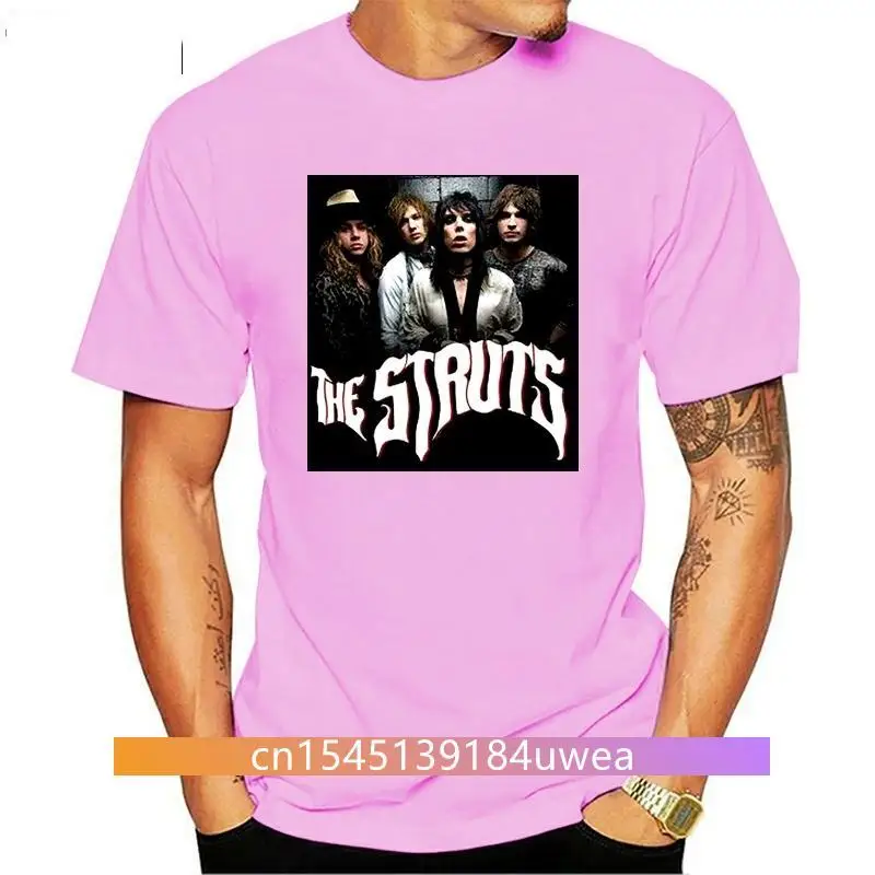 New 2021 The Struts Band Logo Tee T-Shirt Size S M L Xl 2Xl - 3Xl Usa Em31 Basic Models Shirt