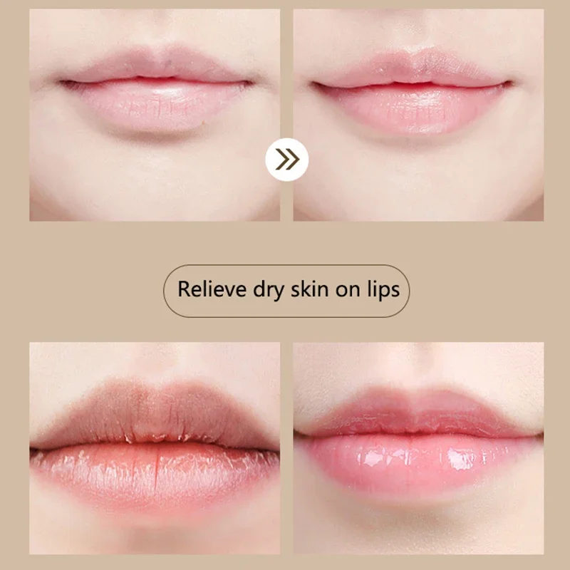 Стойкий натуральный бальзам для губ с фруктовым вкусом увлажняющий и не жирный