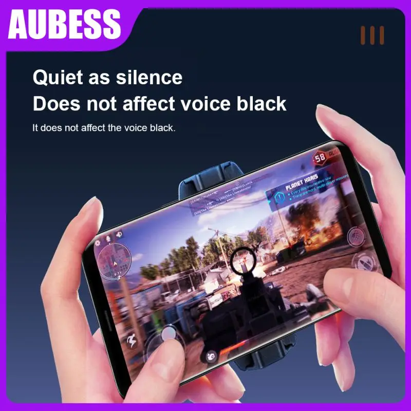 

Mute Game Cooler Mobile Phone Radiator Strong Wind Cell Phone Cooler Fast Cooling Device Phone Cooling Fan