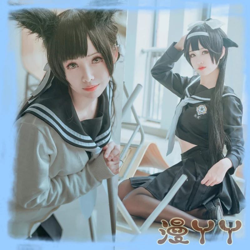 Фото Костюм для косплея JK Azur Lane на Хэллоуин, униформа IJN Atago JK №1