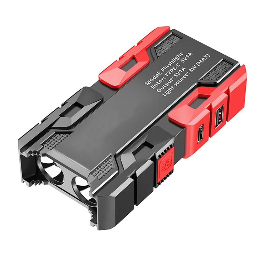 

Суперъяркий фонарик 10000LM, светодиодный фонарик с зарядкой от USB, тактический фонарь для кемпинга, рыбалки, пешего туризма, ночной безопаснос...
