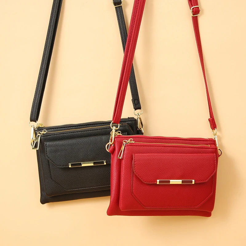 

Женская сумка-мессенджер, тканевый квадратный саквояж в Корейском стиле, простая миниатюрная дамская сумочка, диагональные сумки через пле...