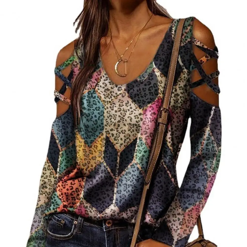 

2022 Women Blouse Long Sleeve Off Shoulder Flower Color Sexy Women Off Shoulder Blouse for Dating shirt women fashion blouse