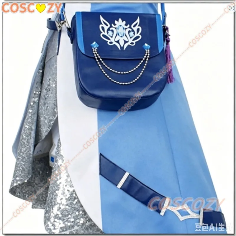 Фото Костюм для косплея Uma Musume Pretty Derby Super Creek, парик, уши, хвост, реквизит для взрослых на Хэллоуин и Рождество №4