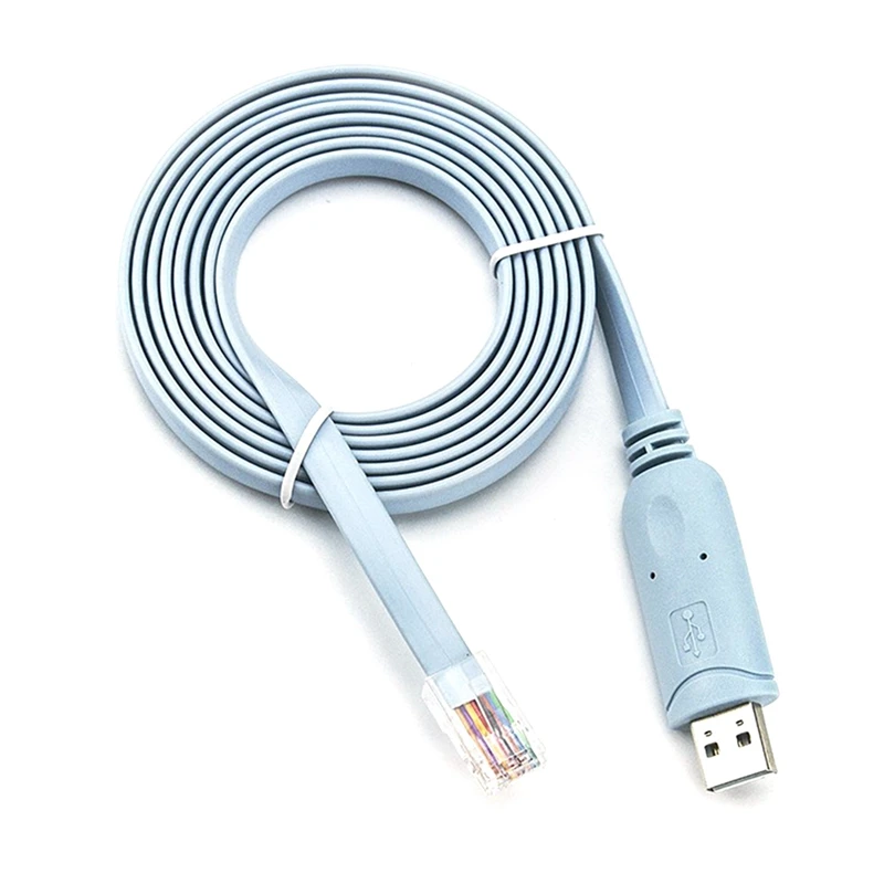 

1,8 м FTDI чип USB к RJ45 USB к RS232 последовательный к RJ45 CAT5 кабель адаптера консоли
