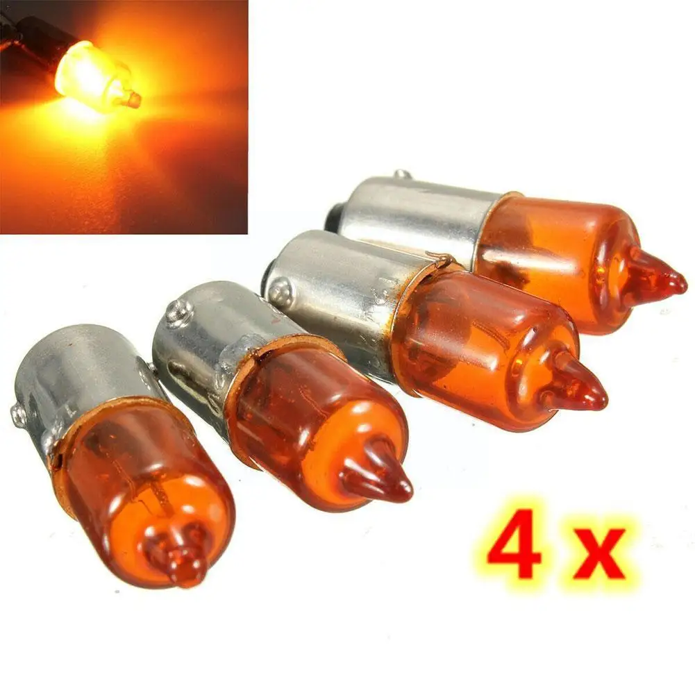 

12V 21W Amber Universal Auto Motor Motorbike Scooter Light Support Miniature Mini Dropshipping 4pcs/lot Bulbs Indicator M8Q4