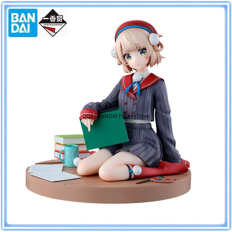 Фото Оригинальная фигурка BANDAI Ichiban Kuji VTuber Shigure Ui 1/6 Gracemaster, призовая модель, коллекционная фигурка, украшение для рабочего стола №1