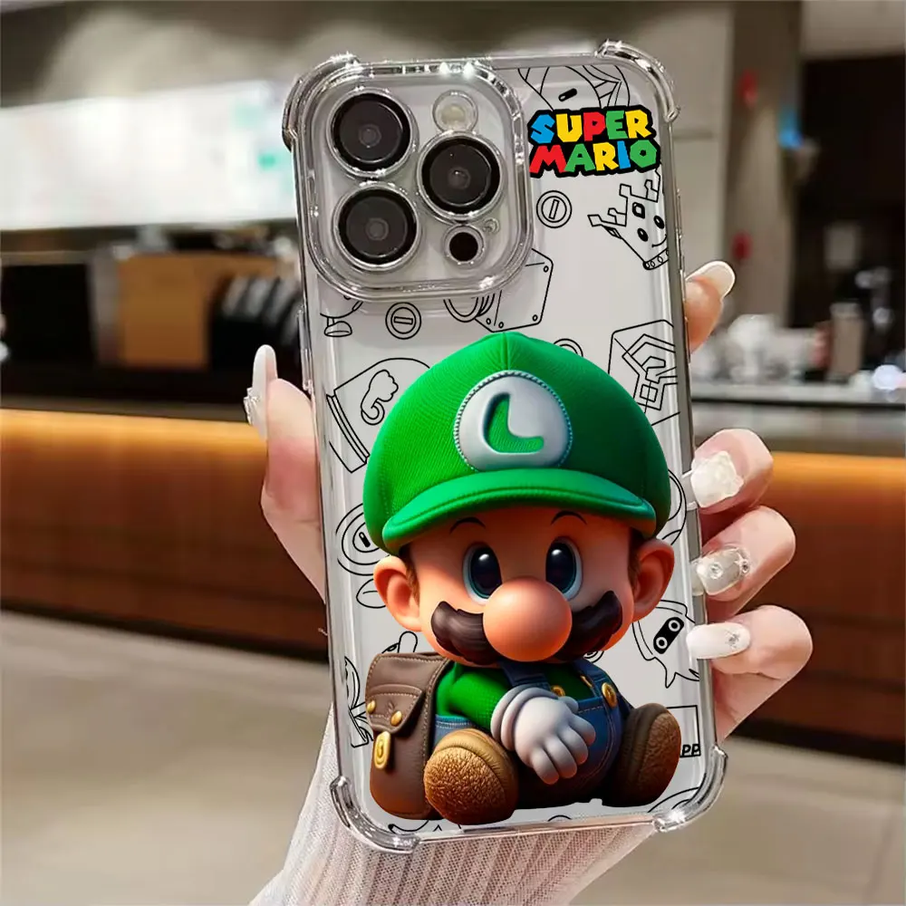 Чехол для телефона с изображением Super M-Marios Bros для Xiaomi 17T 15T 14T Pro, чехлы Poco X6 X7 F5 F7 F8 Ultra M7 M8 X8 Pro Max, силиконовый чехол (art.: 3920dc4f2a8f4) - 3920dc4f2a8f4