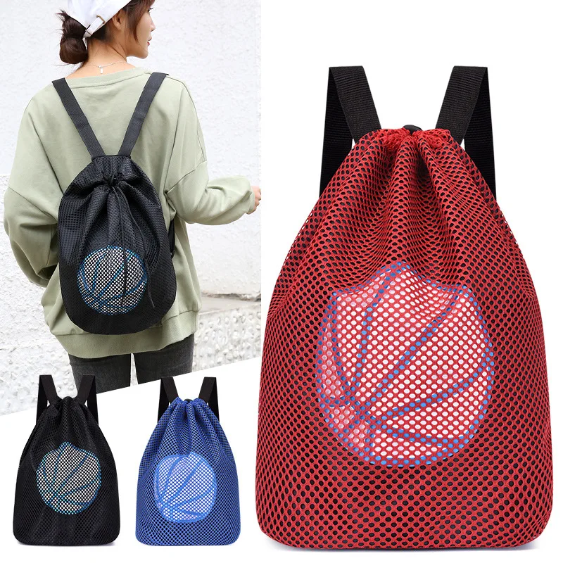 Basketball Bag Basketball Bag Shoulder Bag Gym Bag Student Bag Ball Bag Football Bag Shoe Bag Mesh Pocket Bolsa Feminina Gym Bag