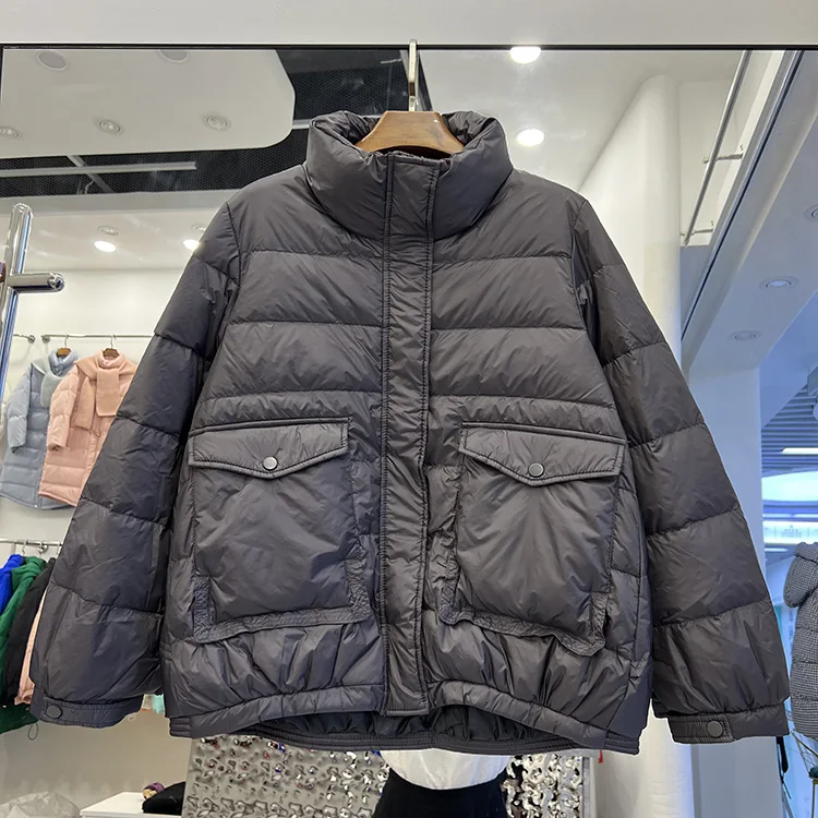 New Women Down Jacket Casual Style Autumn Winter Coats And Parkas Female Outwear