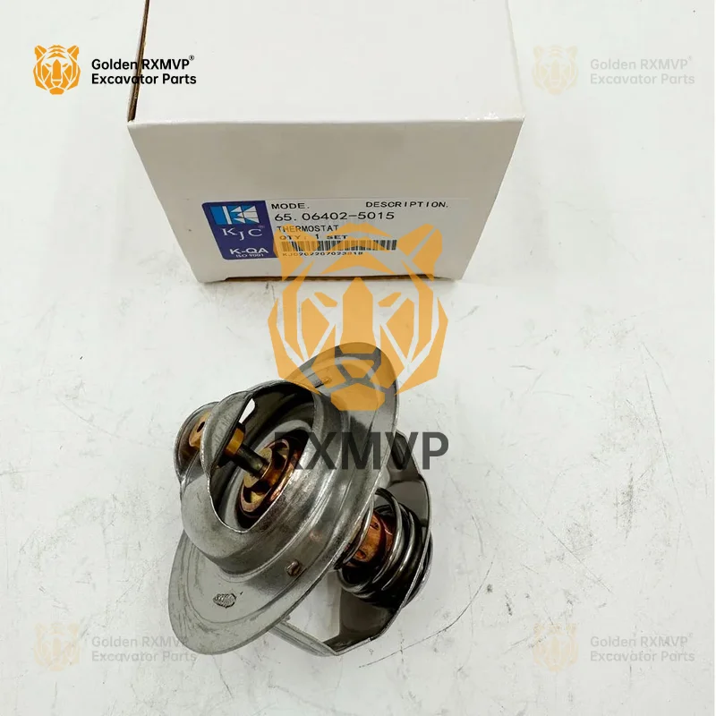 Для термостата 65.06402-5015 для двигателя Komatsu Doosan Daewoo Db58 экскаватора Dh220-5 S150lc-7b S160w-v
