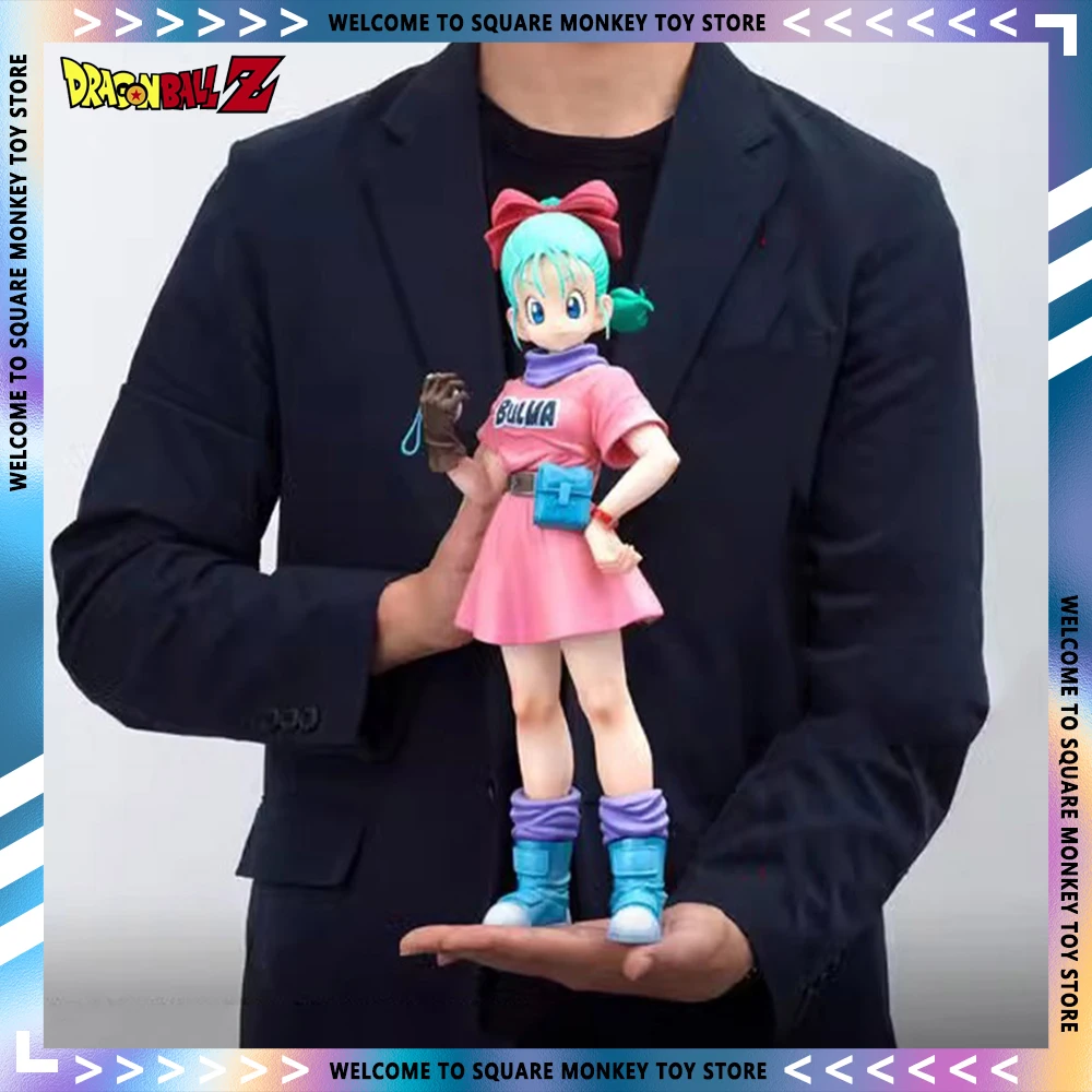 

25cm Dragon Ball Z Anime Figure Bulma Glitter & Glamours Figures GK Action Figurine PVC Statue Model Doll Collectible Toy Gifts