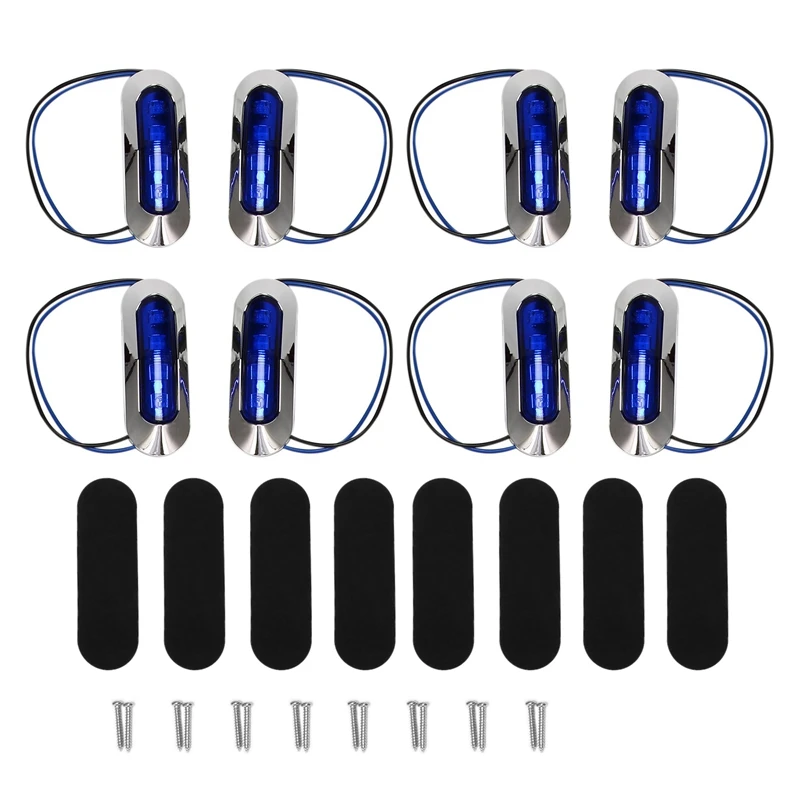 

Marine Boat Light Cockpit Decoration Light Boat Navigation Light For Boat Yacht Fishing Pontoon Kayak 12V 24V 8Pc