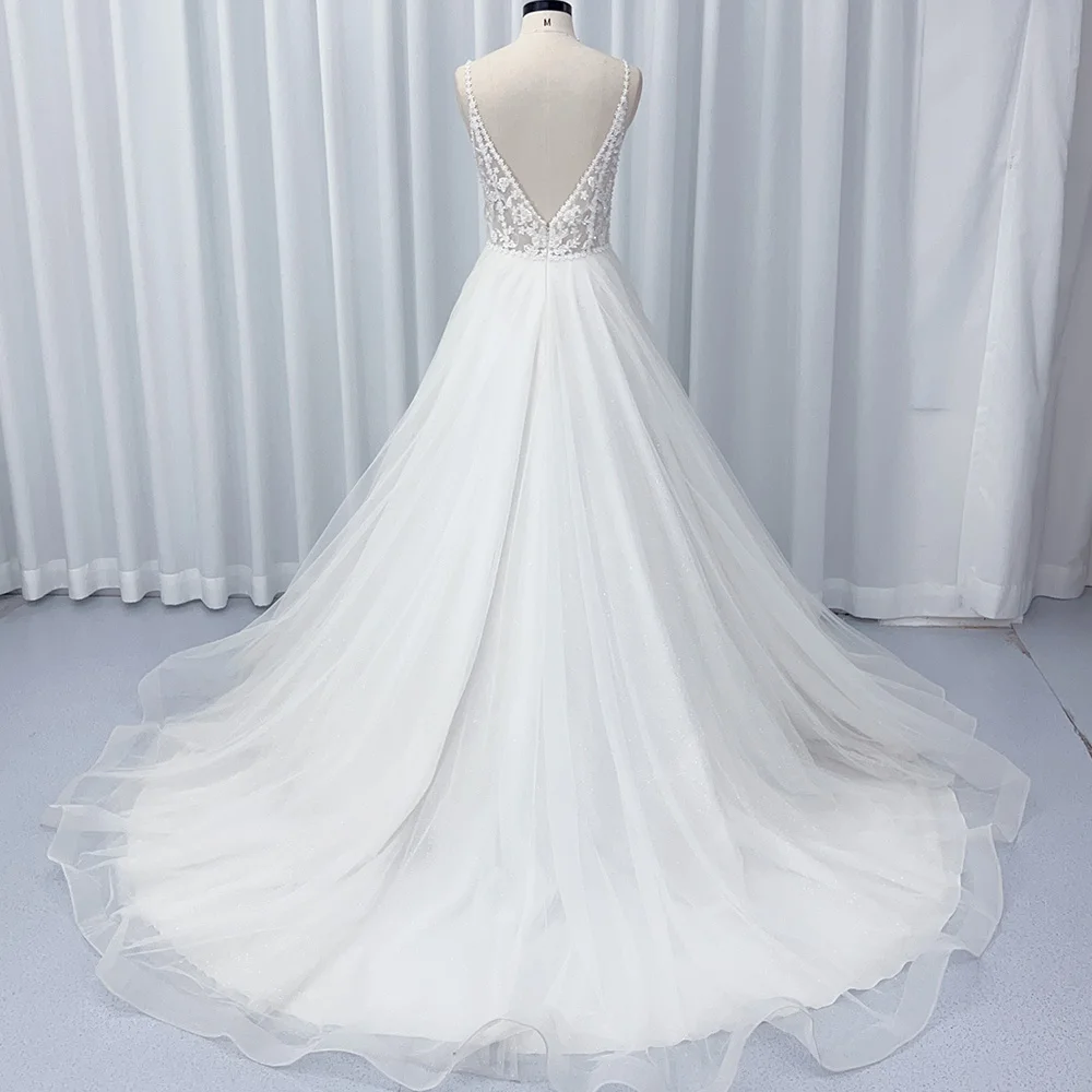 Классические свадебные платья для женщин винтажные кружевные халаты на тонких