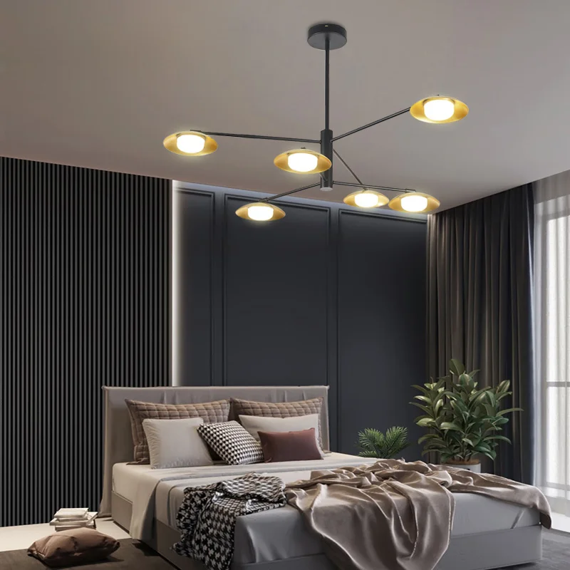 

Современная люстра в скандинавском стиле для гостиной, столовой, спальни, комнаты отдыха, лампа для украшения дома