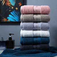 140g 34x75cm pure cotton embroidered towel for adults quick dry thicken soft face towels bathroom absorbent