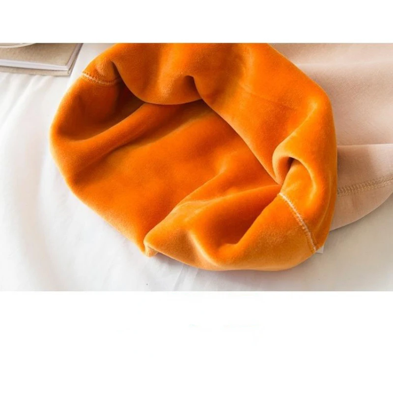 Women's Thermal Underwear One-piece Coat Thick Velvet Base Coat Long Sleeved T-shirt Autumn Clothes