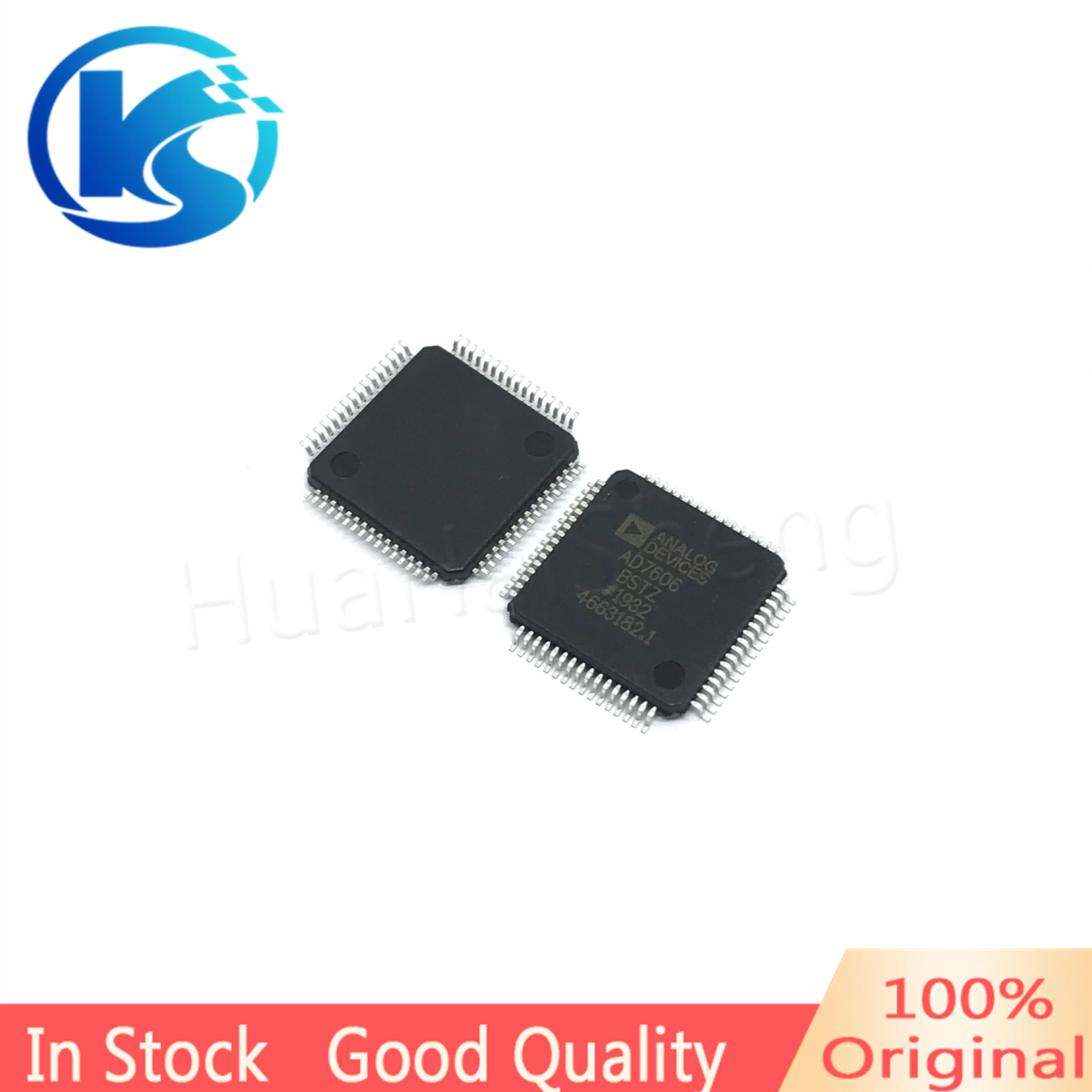 AD7606BSTZ AD7606BSTZ-REEL7 LQFP-64 цифро-аналоговый преобразователь 8-канальный одноканальный ADC SAR 200ksps 16bit Параллельный/последовательный