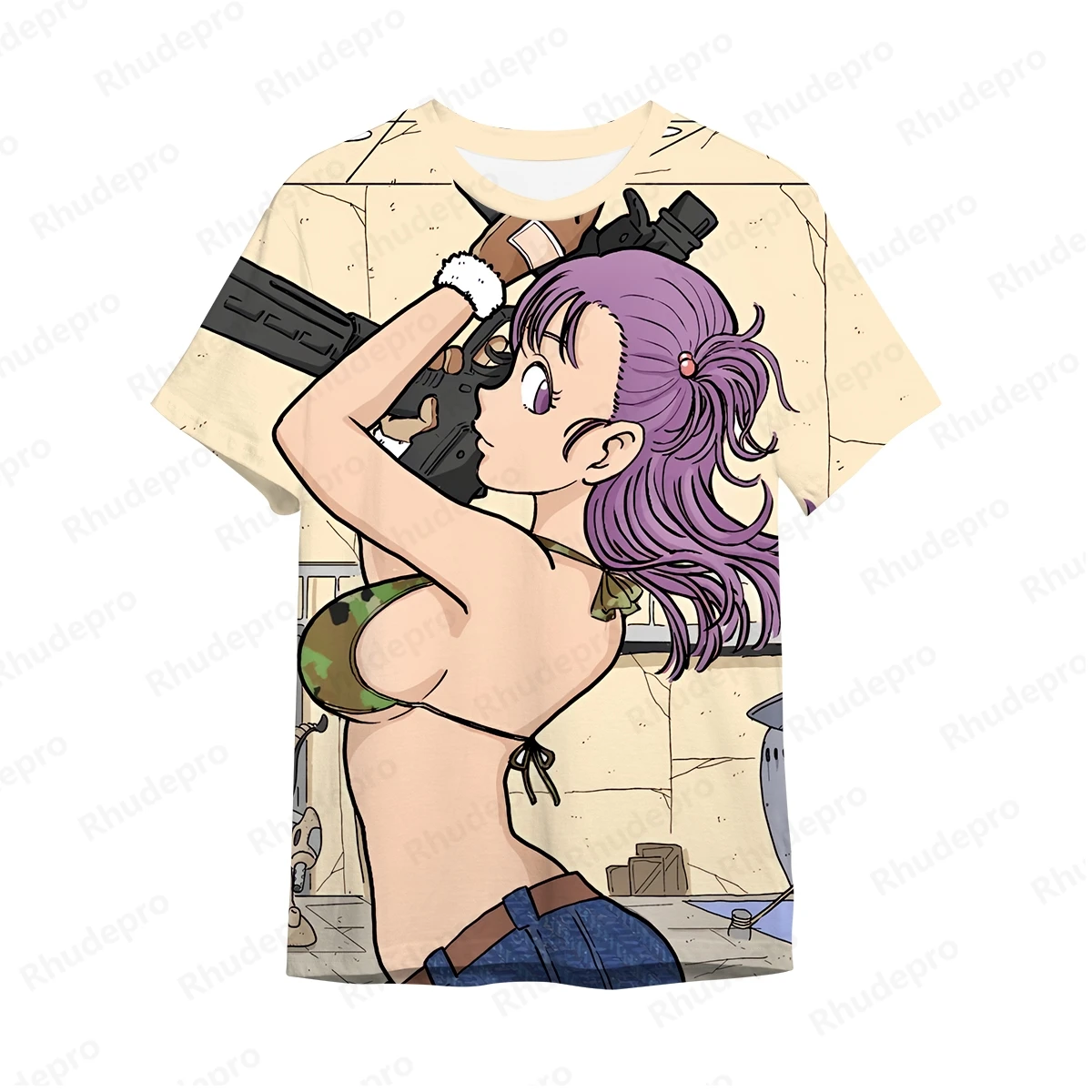 Футболка Goku короткий Драконий жемчуг в стиле Харадзюку хип-хоп футболка с