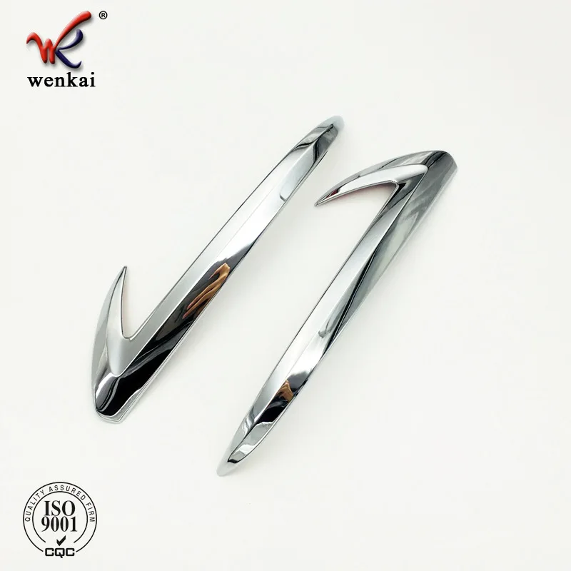 Для Toyota C-HR CHR 2016-2018 2019 2020 2021 2022 хромированная Автомобильная задняя панель