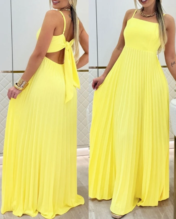 Женское платье весна-лето 2024 новейшее макси с квадратным вырезом на тонких