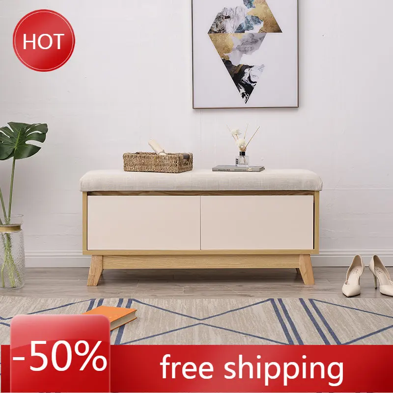 

Modern Simple Shoe Bench Dorm Portable Multifunctional Dust Proof Hallway Shoe Cabinet Save Space Partition Muebles Furniture