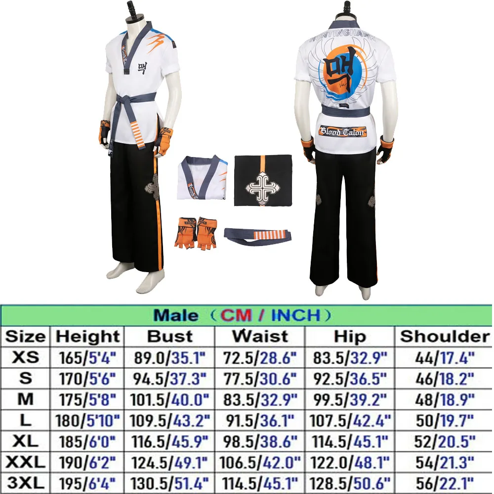 Hwoarang Косплей фантазия рубашка брюки женский Хэллоуин Карнавальный костюм Одежда