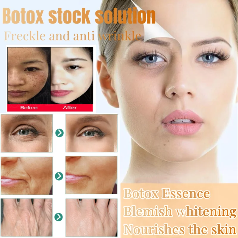 Facial Anti-aging Anti-Wrinkle Firming Serum 10ml Facial Serum Essence 3 /5 /10 Bottles  Face Serum  Vitamin C Serum