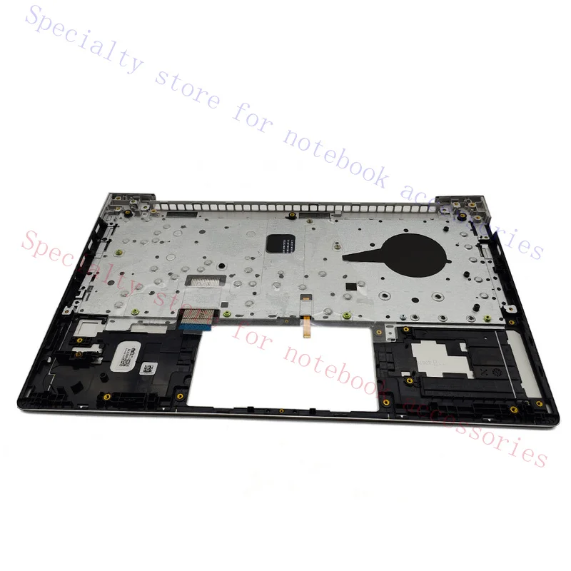 Фото R+ подходит для HP Probook 440 445 G9, клавиатура с подсветкой и подставкой для рук N01287-001, серебристая, верхняя часть USK. №3