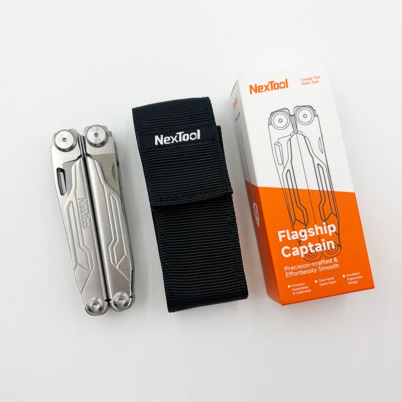 Многофункциональный инструмент NexTool Flagship Captain 19 в 1: плоскогубцы, карманный нож, складной мультитул для кемпинга, походов и выживания (art.: 3920db0dbb320) - 3920db0dbb320