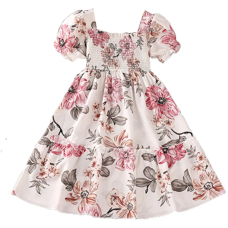 

Summer Children Clothing Princess Kids Dresses For Girls Causal Wear Dress 8-14 Years Teenager Girls Dress Vestido Robe Fille