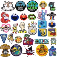 cute cartoon patch iron on patches on clothes animal applique embroidered patches for clothing stickers badges sewing patch