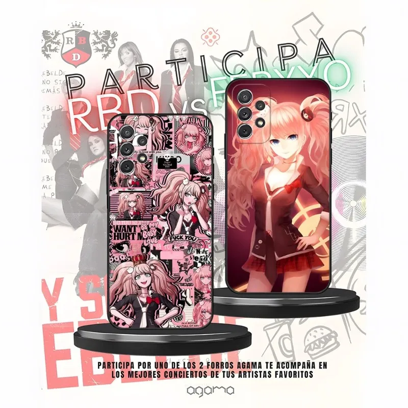 

Anime DANGANRONPA Junko Enoshima Phone Case For Samsung Galaxy A31 A33 A21 A52 A13 A22 A53 A50 A32 A73 A40 A20 A23 Back Cover