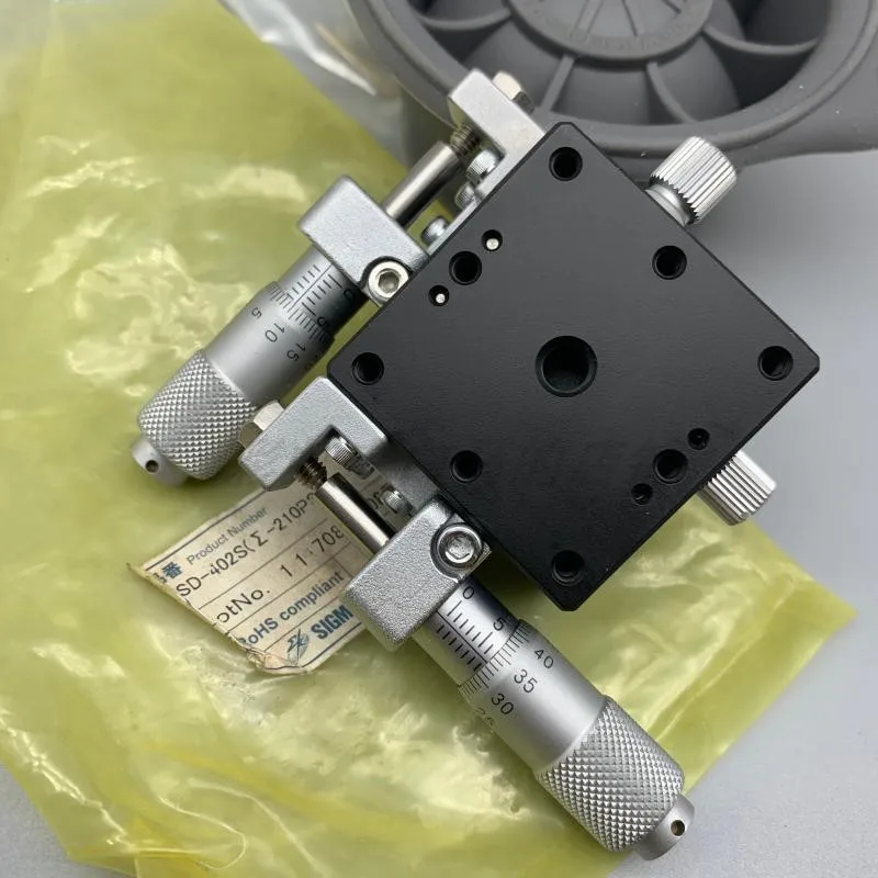 

Manual XY platform TSD guide rail optical positioning platform TSDS-402S brand new stock